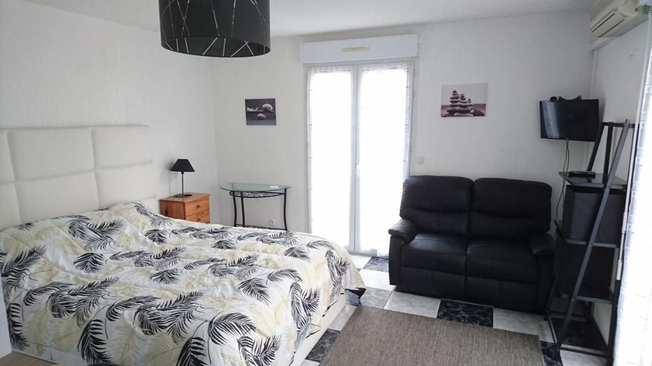 Appartements Dans Residence Avec Piscine - Mer A 500M Sainte-Marie-la-Mer Ngoại thất bức ảnh