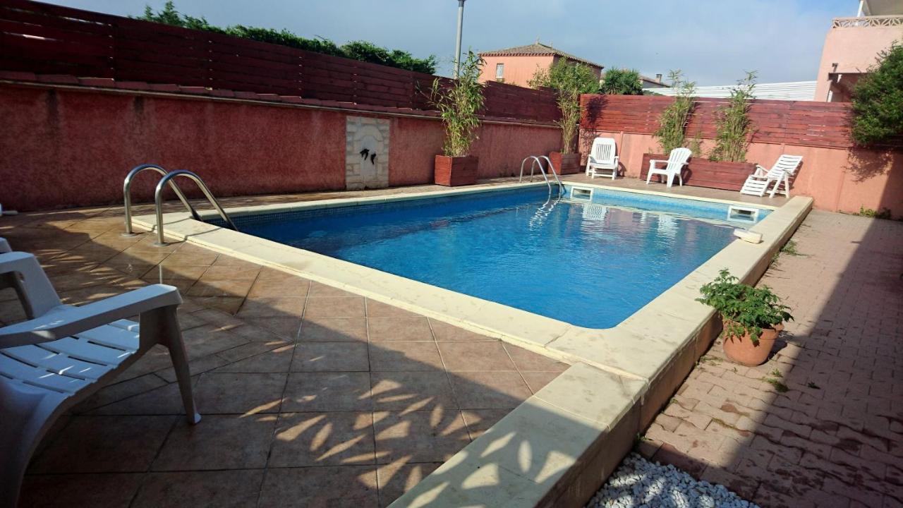 Appartements Dans Residence Avec Piscine - Mer A 500M Sainte-Marie-la-Mer Ngoại thất bức ảnh